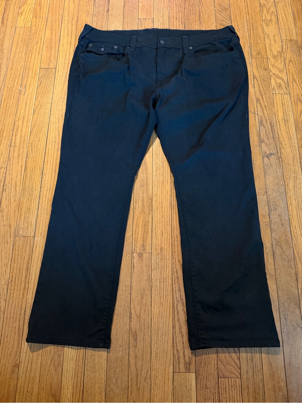 True Religion Men's Black Chino Pants